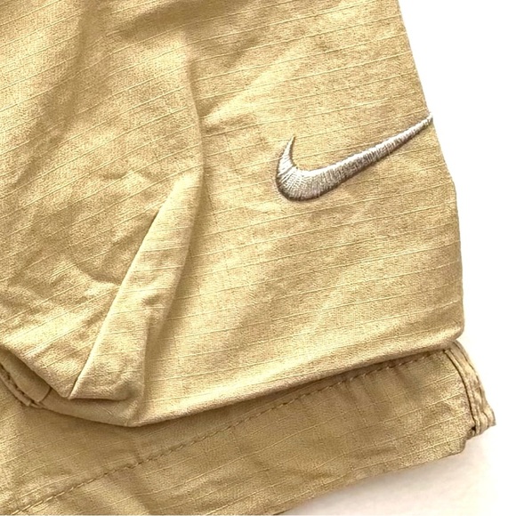 Nike Men's Khaki Woven 6th Man Woven  Performance Athletic Cargo Shorts Size 32 - Picture 4 of 13